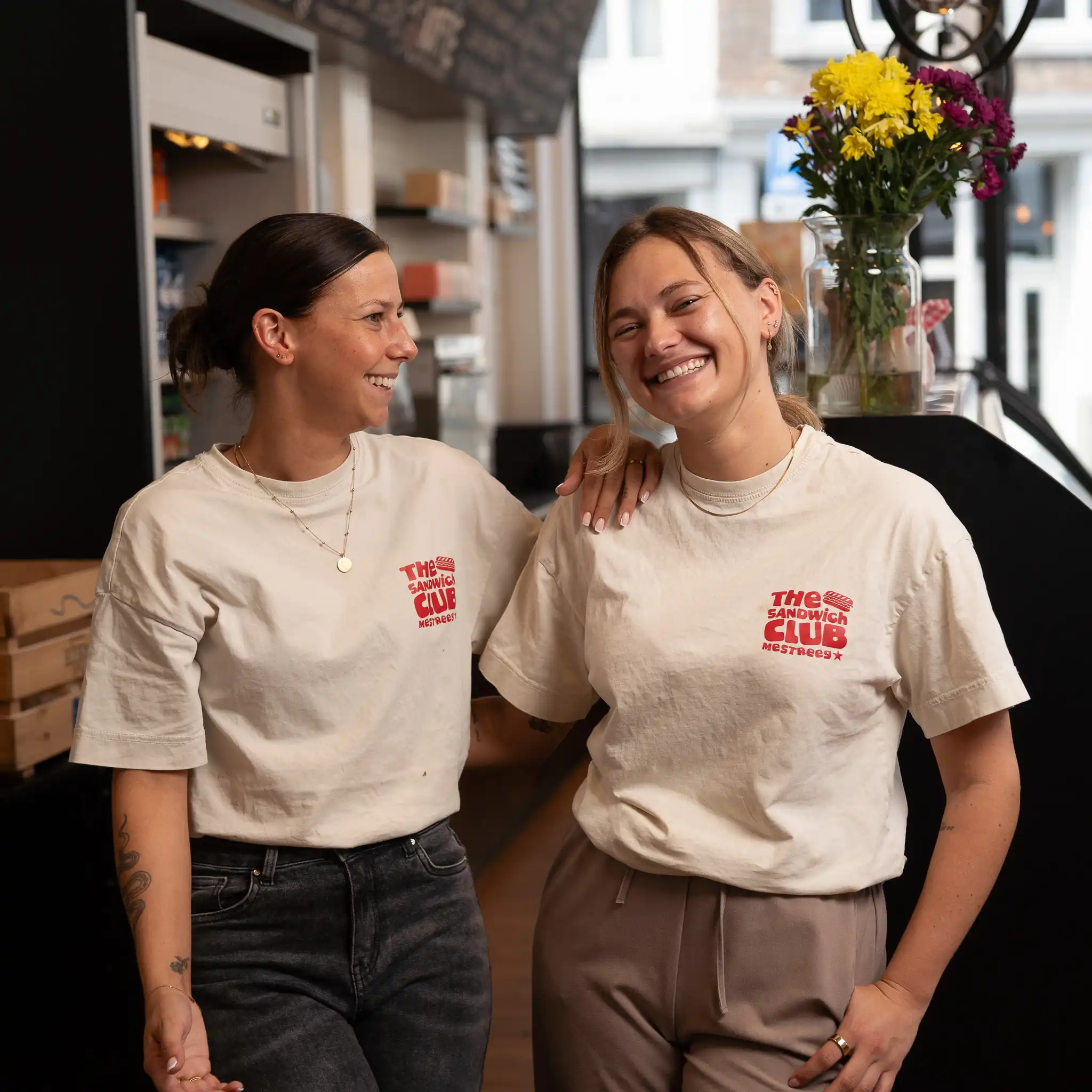 The Sandwichclub Mestreeg - Boost your Marketing - Ivana en Senna