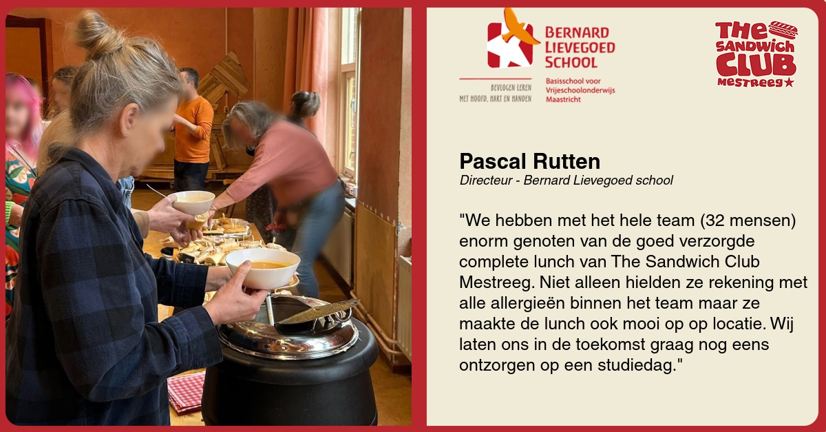 Catering scholen Maastricht